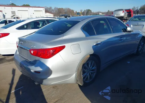 2017 Infiniti Q50 2.0T Premium из США, поврежденный, VIN JN1CV7AP2HM641760